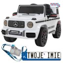 [BBH-0002] Mercedes AMG G63 na akumulator 2x25W 12V/4.5Ah Pilot MP3 LED Wolny Start EVA - biały