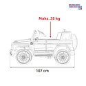[BBH-0002] Mercedes AMG G63 na akumulator 2x25W 12V/4.5Ah Pilot MP3 LED Wolny Start EVA - biały