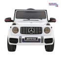 [BBH-0002] Mercedes AMG G63 na akumulator 2x25W 12V/4.5Ah Pilot MP3 LED Wolny Start EVA - biały
