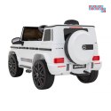 [BBH-0002] Mercedes AMG G63 na akumulator 2x25W 12V/4.5Ah Pilot MP3 LED Wolny Start EVA - biały