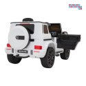 [BBH-0002] Mercedes AMG G63 na akumulator 2x25W 12V/4.5Ah Pilot MP3 LED Wolny Start EVA - biały