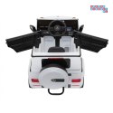 [BBH-0002] Mercedes AMG G63 na akumulator 2x25W 12V/4.5Ah Pilot MP3 LED Wolny Start EVA - biały