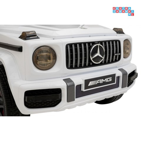 [BBH-0002] Mercedes AMG G63 na akumulator 2x25W 12V/4.5Ah Pilot MP3 LED Wolny Start EVA - biały