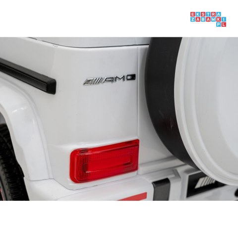 [BBH-0002] Mercedes AMG G63 na akumulator 2x25W 12V/4.5Ah Pilot MP3 LED Wolny Start EVA - biały