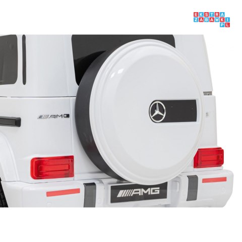 [BBH-0002] Mercedes AMG G63 na akumulator 2x25W 12V/4.5Ah Pilot MP3 LED Wolny Start EVA - biały