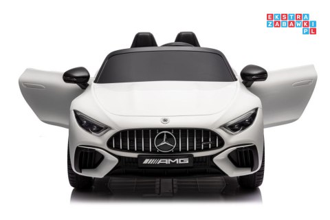 Mercedes AMG SL63 Auto Na Akumulator Ekoskóra EVA LED USB MP3 Radio Pasy