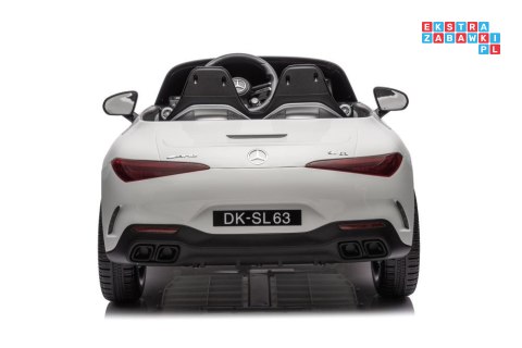 Mercedes AMG SL63 Auto Na Akumulator Ekoskóra EVA LED USB MP3 Radio Pasy