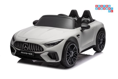 Mercedes AMG SL63 Auto Na Akumulator Ekoskóra EVA LED USB MP3 Radio Pasy