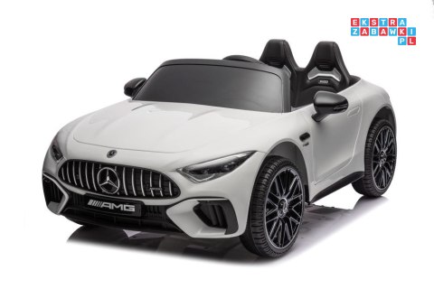 Mercedes AMG SL63 Auto Na Akumulator Ekoskóra EVA LED USB MP3 Radio Pasy