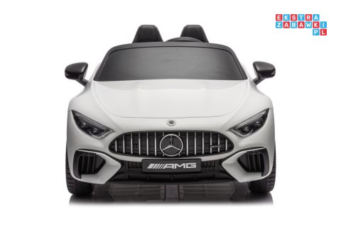 Mercedes AMG SL63 Auto Na Akumulator Ekoskóra EVA LED USB MP3 Radio Pasy