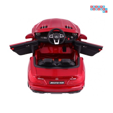 Mercedes AMG SL65 Lakierowane Auto na akumulator Pilot Bagażnik Wolny Start MP3 LED