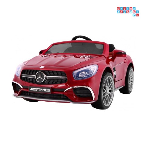 Mercedes AMG SL65 Lakierowane Auto na akumulator Pilot Bagażnik Wolny Start MP3 LED