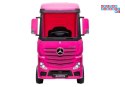 Mercedes Actros na akumulator auto dla dzieci 4X4 ekoskóra EVA LED + pilot