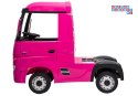 Mercedes Actros na akumulator auto dla dzieci 4X4 ekoskóra EVA LED + pilot