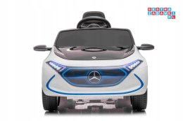 [QY2288] Mercedes Benz AMG EQA na akumulator 2x35W 12V/7Ah z Pilotem EVA Wyświetlacz LED MP3 - biały