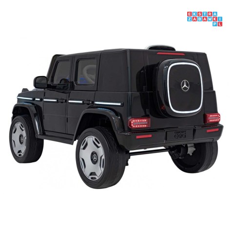 Mercedes Benz EQG Pojazd Na Akumulator Ekoskóra EVA Mp3 Bluetooth Pasy