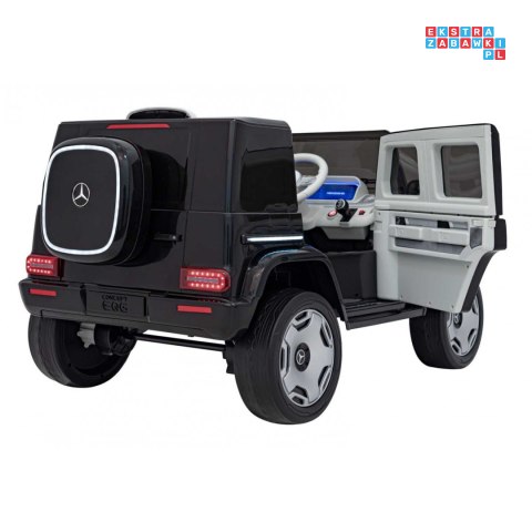 Mercedes Benz EQG Pojazd Na Akumulator Ekoskóra EVA Mp3 Bluetooth Pasy