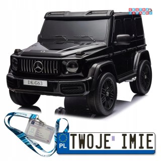 Czarne Mercedes Benz G63 AMG XXL na akumulator - MP4, 4X200W