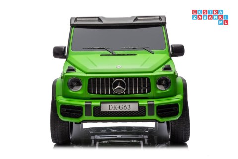 Mercedes Benz G63 AMG XXL Pojazd Na Akumulator Lakier Ekoskóra EVA Mp3 USB