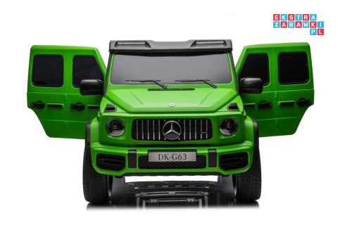 Mercedes Benz G63 AMG XXL Pojazd Na Akumulator Lakier Ekoskóra EVA Mp3 USB