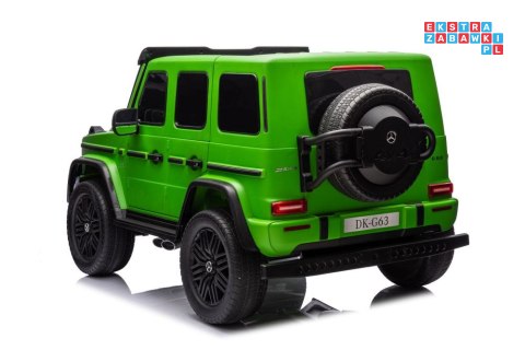 Mercedes Benz G63 AMG XXL Pojazd Na Akumulator Lakier Ekoskóra EVA Mp3 USB