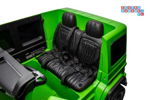 Mercedes Benz G63 AMG XXL Pojazd Na Akumulator Lakier Ekoskóra EVA Mp3 USB