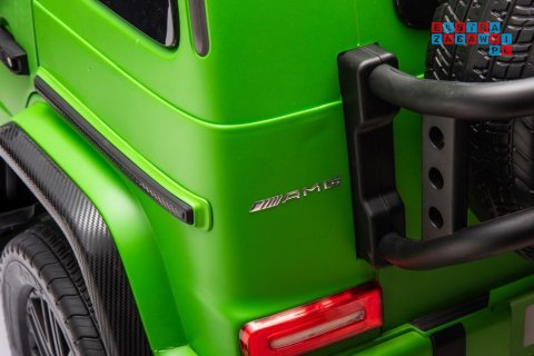 Mercedes Benz G63 AMG XXL Pojazd Na Akumulator Lakier Ekoskóra EVA Mp3 USB