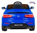 [QLS-5688] Mercedes Benz GLC63S na akumulator 4x25W 12V/7Ah Pilot MP3 LED EVA Wolny Start - niebieski