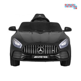 [HL-2588] Mercedes Benz GT na akumulator 12V/4.5Ah 2x35W z Pilotem Wolny Start MP3 LED - czarny
