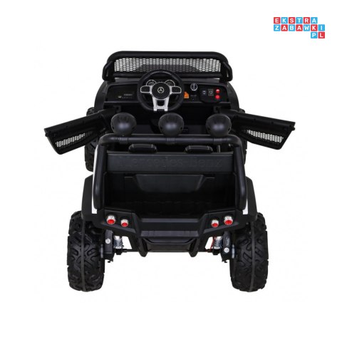 [JL199] Mercedes Benz Unimog na akumulator 4x35W 12V/10Ah Pilot Wolny Start MP3 LED - biały