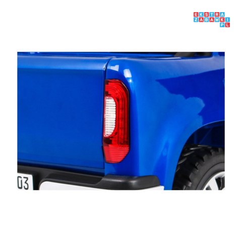 [XMX-606] Mercedes Benz X-Class lakierowany na akumulator 4x45W 24V/7Ah Pilot MP4 LED EVA - niebieski