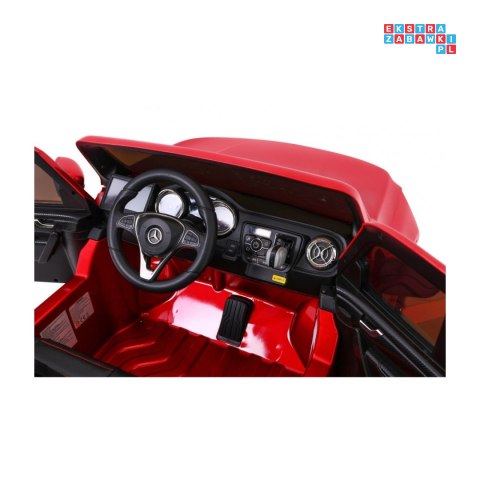 [XMX-606] Mercedes Benz X-Class lakierowany na akumulator 4x45W 24V/7Ah Pilot MP4 LED EVA - czerwony