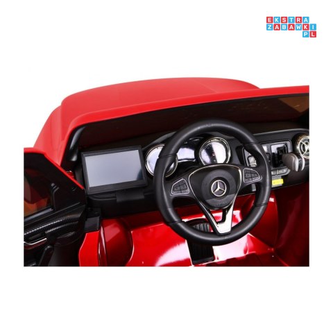 [XMX-606] Mercedes Benz X-Class lakierowany na akumulator 4x45W 24V/7Ah Pilot MP4 LED EVA - czerwony