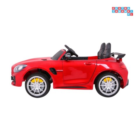 Mercedes-Benz GT R Lakierowany Pojazd na akumulator 4x4 Nawiew powietrza Pilot EVA MP3 LED