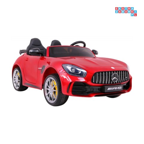 Mercedes-Benz GT R Lakierowany Pojazd na akumulator 4x4 Nawiew powietrza Pilot EVA MP3 LED