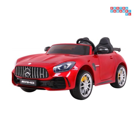 Mercedes-Benz GT R Lakierowany Pojazd na akumulator 4x4 Nawiew powietrza Pilot EVA MP3 LED