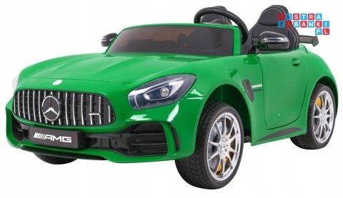 [HL289.EXL] Mercedes-Benz GT R Lakierowany na akumulator 24V/7Ah Nawiew powietrza Pilot EVA MP3 LED