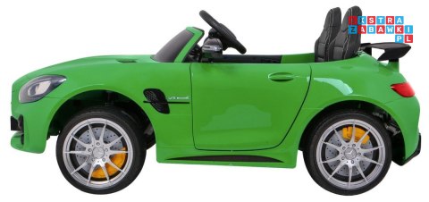 [HL289.EXL] Mercedes-Benz GT R Lakierowany na akumulator 24V/7Ah Nawiew powietrza Pilot EVA MP3 LED