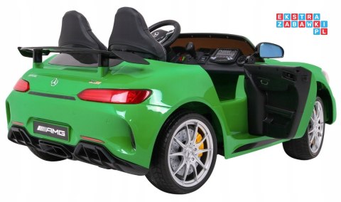 [HL289.EXL] Mercedes-Benz GT R Lakierowany na akumulator 24V/7Ah Nawiew powietrza Pilot EVA MP3 LED