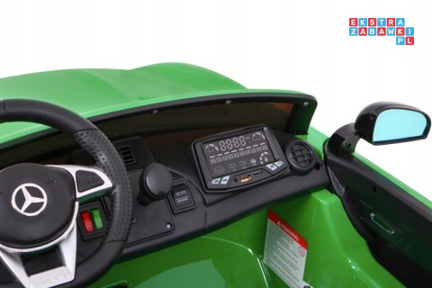 [HL289.EXL] Mercedes-Benz GT R Lakierowany na akumulator 24V/7Ah Nawiew powietrza Pilot EVA MP3 LED