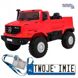 Mercedes-Benz Zetros na Pilota Auto na akumulator dla dzieci z Bagażnikiem