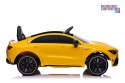 [19785] Mercedes CLA 45S AMG na akumulator 4x45W 12V/7Ah Lakier Ekoskóra EVA MP3 USB LED - żółty