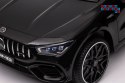 [19788] Mercedes CLA 45S AMG na akumulator 4x45W 12V/7Ah Lakier Ekoskóra EVA MP3 USB LED - czarny