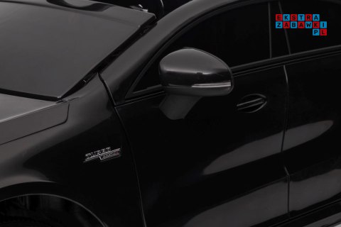 [19788] Mercedes CLA 45S AMG na akumulator 4x45W 12V/7Ah Lakier Ekoskóra EVA MP3 USB LED - czarny