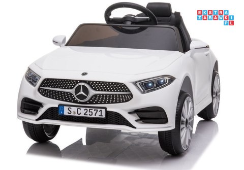 Mercedes CLS 350 Pojazd 2x35W Auto na Akumulator Ekoskóra EVA LED MP3