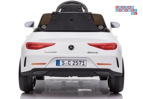 Mercedes CLS 350 Pojazd 2x35W Auto na Akumulator Ekoskóra EVA LED MP3