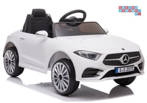 Mercedes CLS 350 Pojazd 2x35W Auto na Akumulator Ekoskóra EVA LED MP3