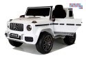 Mercedes G63 2x45W Auto na Akumulator Pilot Ekoskóra EVA LED MP3