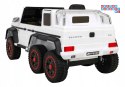 Mercedes G63 AMG Autko na akumulator + Pilot + 6 kół EVA + Wolny Start + MP3 LED