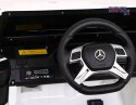 Mercedes G63 AMG Autko na akumulator + Pilot + 6 kół EVA + Wolny Start + MP3 LED
